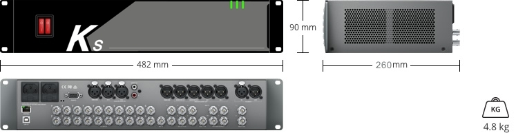 2 M/E Production Studio 4K