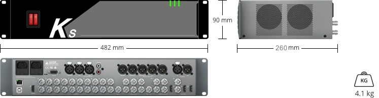 2 M/E Broadcast Studio 4K